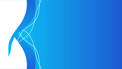 Blue geometric shapes overlapped on background with shadow striped lines and glitter. Luxury and elegant. Abstract template vector design. Design for presentation, banner, cover