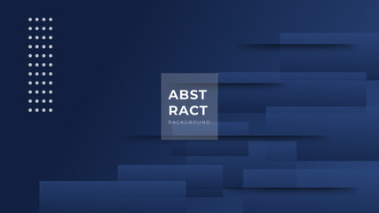 Abstract polygonal pattern background. Luxury blue background. Geometric shapes overlapped on background with glow striped lines and glitter. Luxury and elegant. Abstract template vector design