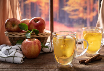 Apple Juice With Fresh Apples