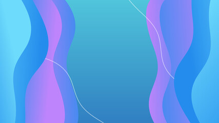 Modern blue geometric abstract background