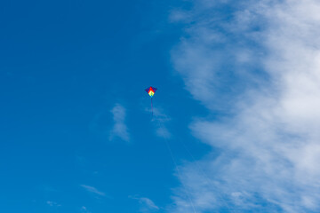 Colorful Kites flying over the sky