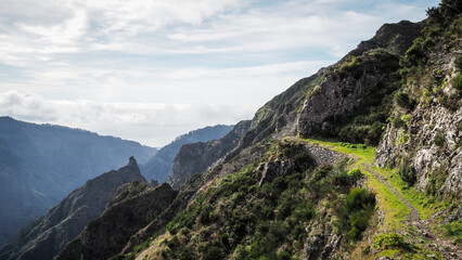 Madeira is a Portuguese island with magnificent nature and hiking trails.