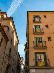 Obraz premium Catalonian Flags
