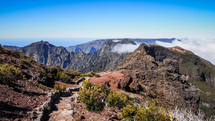 Madeira is a Portuguese island with magnificent nature and hiking trails.