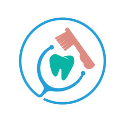 Pedriatic dentistry logo design illustration vector eps format , suitable for your design needs, logo, illustration, animation, etc.
