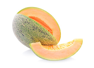 melon isolated on a white background