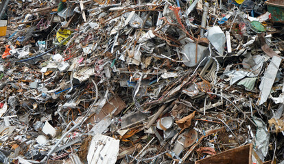 Recycling Schrott Wertstoffe Wertstoffhandel Müll