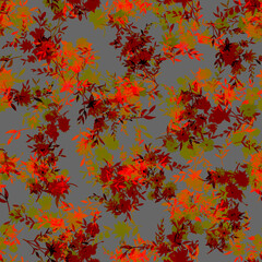 seampless abstrct floral background