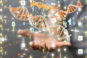 Medicine and innovation concept 3d.