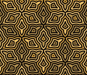 Seamless pattern. Template for fabric or wrapping. Luxury textile design. Optical illusions. Bright colors. Modern textile. Geometric. Stylish background for cards. Colorful artistic backdrop.
