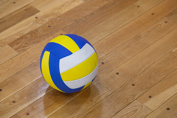 バレーボール, ボール, スポーツ, 床