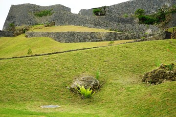Katsuren castle ruins in Okinawa, Japan - 勝連城跡 沖縄 日本