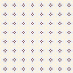 Abstract Cross Pattern generative computational art illustration