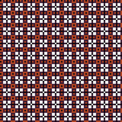 Abstract Cross Pattern generative computational art illustration