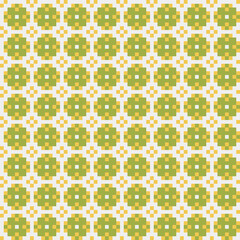 Abstract Cross Pattern generative computational art illustration