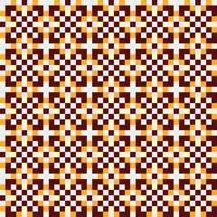 Abstract Cross Pattern generative computational art illustration