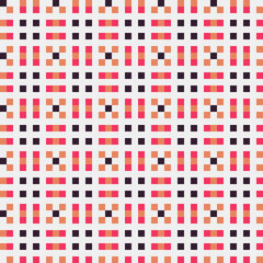 Abstract Cross Pattern generative computational art illustration