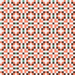 Abstract Cross Pattern generative computational art illustration