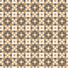 Abstract Cross Pattern generative computational art illustration