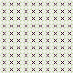 Abstract Cross Pattern generative computational art illustration