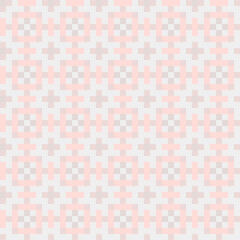 Abstract Cross Pattern generative computational art illustration