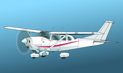 Single engine aircraft, Sixseater