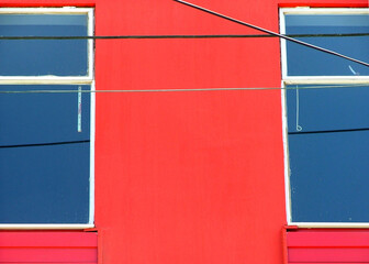 Colorful architectural constructions of Valparaiso, Chile.