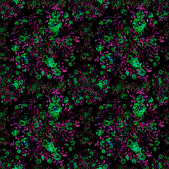 seamless pattern abstracts floral composition