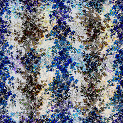 seamless pattern abstracts floral composition