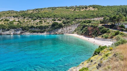 Makris Gialos Beach in zakynthos, greece