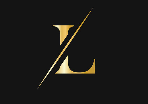 Initial L logo. L Logo for luxury fashion branding. Stock Vector | Adobe  Stock