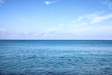 Fototapeta na wymiar Beautiful view of sea on nice summer day