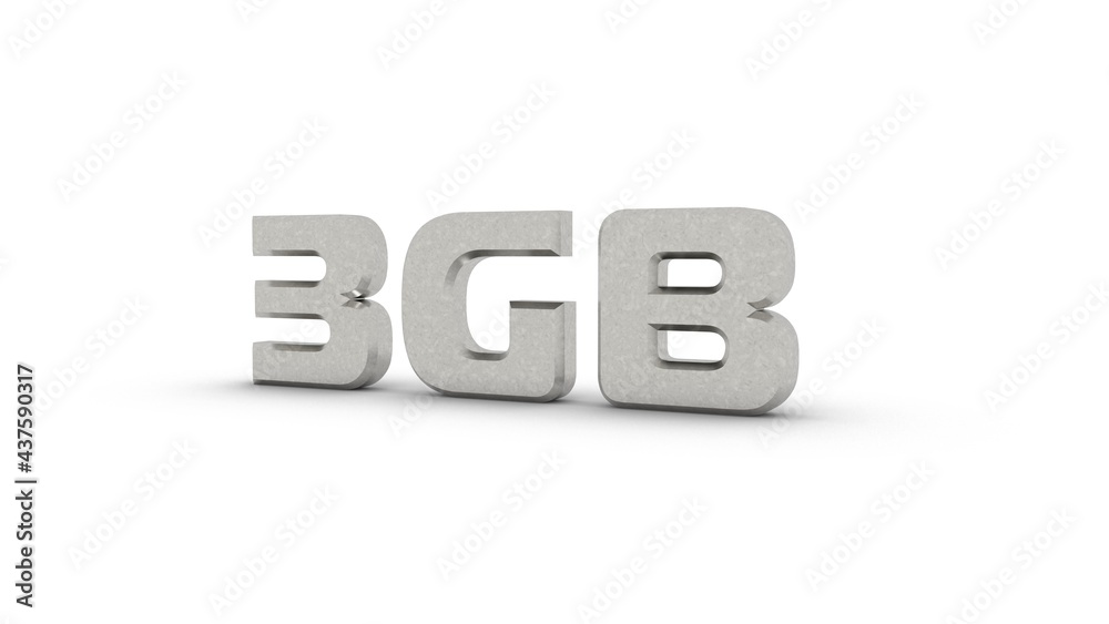 Poster silver text 