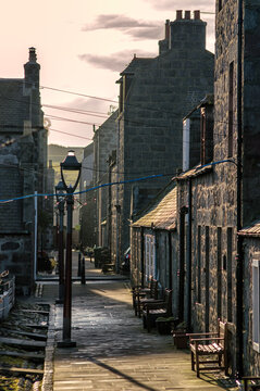 Footdee is an area of Aberdeen, Scotland known locally as "Fittie". 