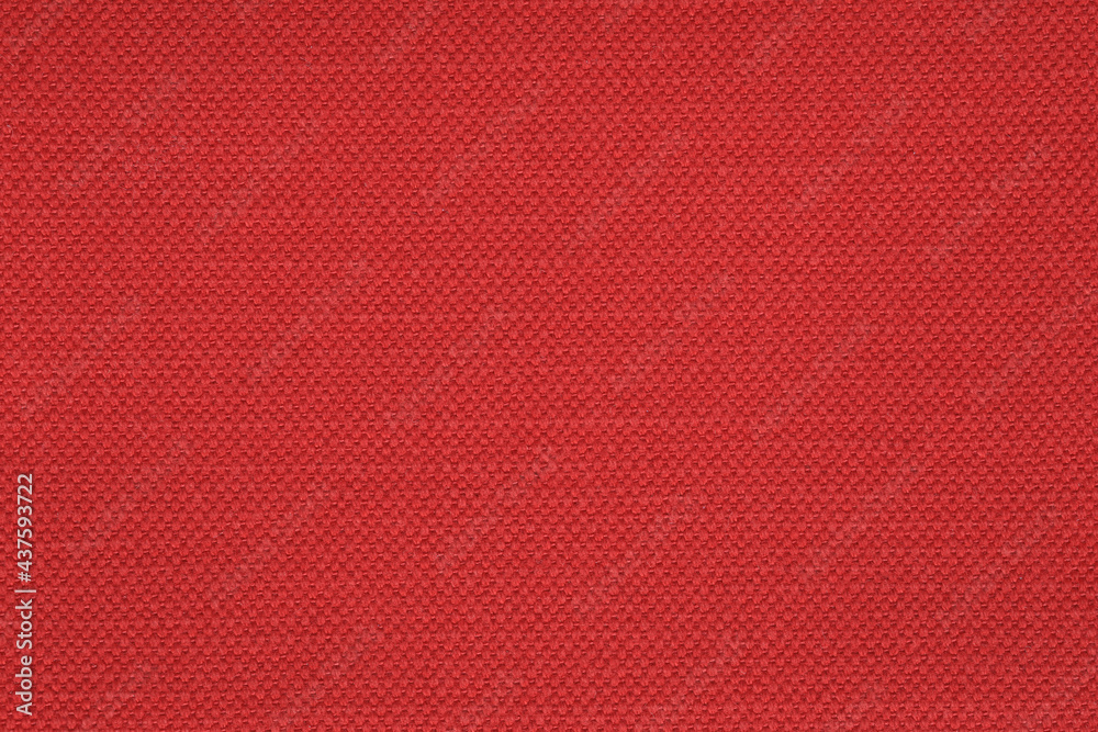 Poster background and texture of red denim