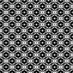 vector seamless pattern with triangular elements. abstract ornament for wallpapers and backgrounds. Black and white colors.