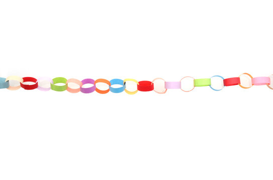 Handmade paper chain