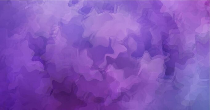 4K looping light purple, pink video with memphis shapes. High-tech clip in abstract style with random forms. Clip for mobile apps, web sites. 4096 x 2160, 30 fps.