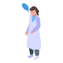 Arthritis doctor icon. Isometric of Arthritis doctor vector icon for web design isolated on white background