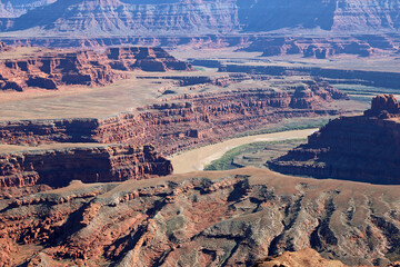 Colorado River Canyon - Dead Horse Point State Park - Utah