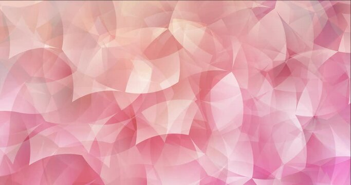 4K looping light pink, yellow video sample with abstract forms. Modern abstract video with colorful random forms. Flicker for digital promotions. 4096 x 2160, 30 fps.