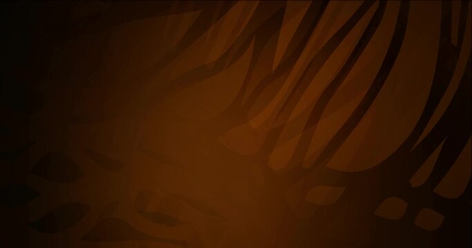 4K looping dark brown video sample with waves. Quality abstract video with curved lines. Flicker for designers. 4096 x 2160, 30 fps.