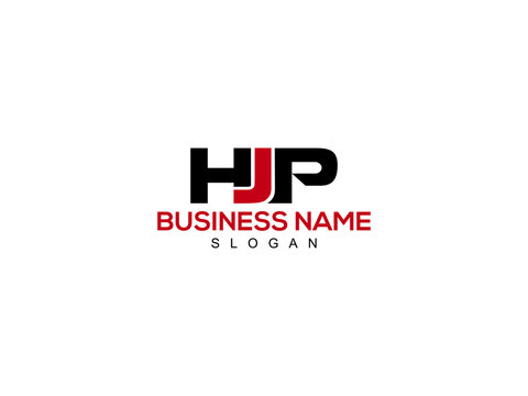 Letter HJP Logo Icon Design For Business