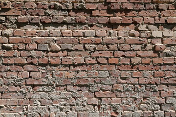 stone wall made of bricks
