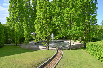 Fountain in the Alnwick Gardens, Northumberland