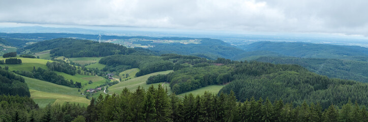 Fototapeta na wymiar Schwarzwald bei Biederbach