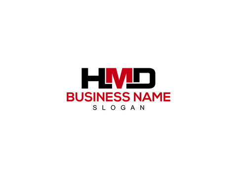 Letter HMD Logo Icon Design For Kind Of Use