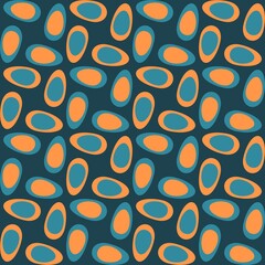 Spotted abstract seamless pattern - decorative accent for any surfaces.