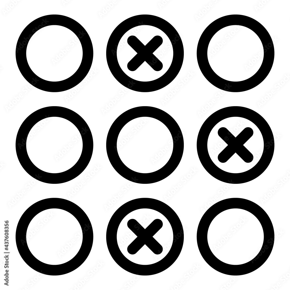 Poster blacklist code icon. outline blacklist code vector icon for web design isolated on white background