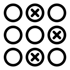 Blacklist code icon. Outline Blacklist code vector icon for web design isolated on white background